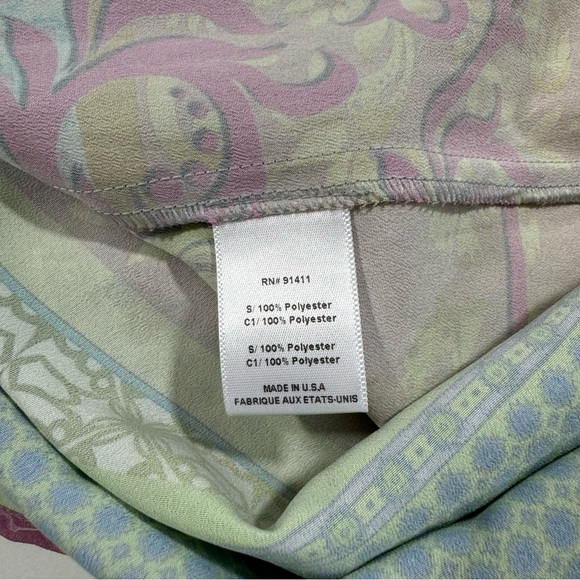 Clover Canyon Filigree Scarf Print Maxi Dress Halter - Picture 5 of 8